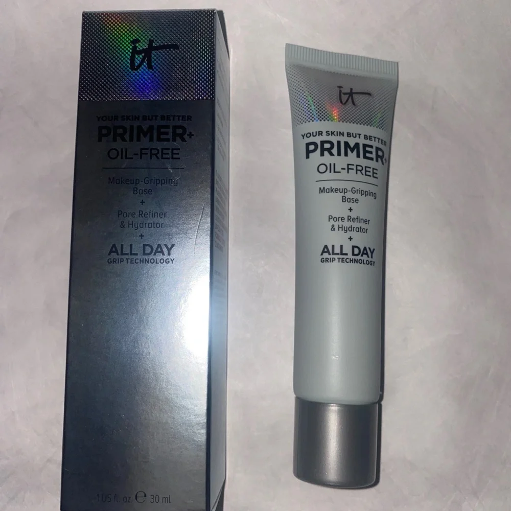 IT COSMETICS Your Skin But Better Primer+ Oil free 1oz $40 NIB
